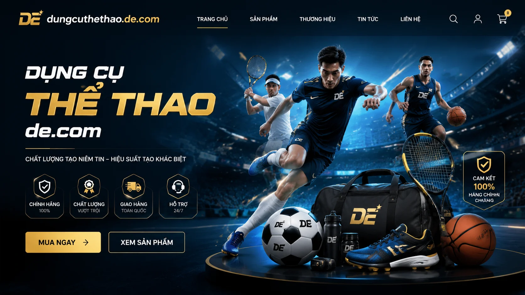 Tin bóng đá mới trên dungcuthethao.de.com